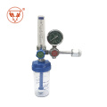 Oxygen bottle flowmeter oxygen suction float pressure gauge